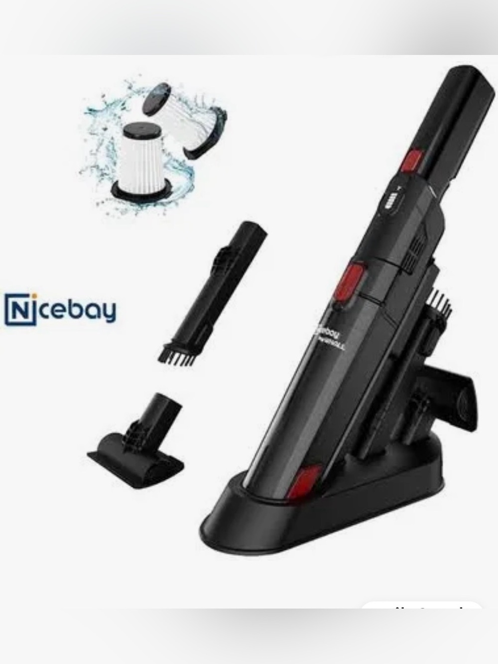NWT Cordless Handheld Vacuum Cleaner. New-In Box- Never Opened. 16” Rechargeable